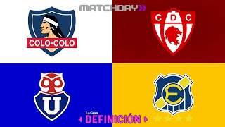 ColoColo vs Copiapo  U de Chile vs Everton  La Gran Definicion [upl. by Accalia]