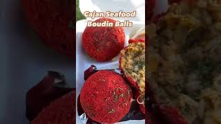 Cajan Seafood Boudin Balls 🤤 320 to place your order text 9548861057 boudin hotcheeto [upl. by Donough512]