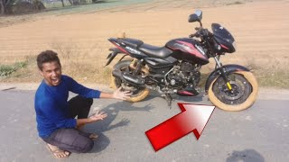 Reaction Video Of Pulsar 125 cc Bike With Tape On Both Arrows [upl. by Islek]