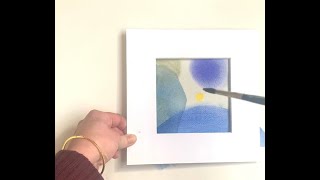 Abstract Watercolour Demonstration [upl. by Lovell600]