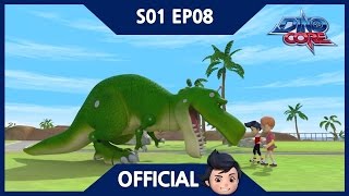 Official DinoCore  Rex falls in love with the Tyranno robot  Season 1 Episode 8 [upl. by Fulks891]