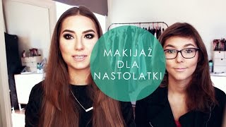 PROSTY MAKIJAŻ DLA NASTOLATKI [upl. by Nilreb]