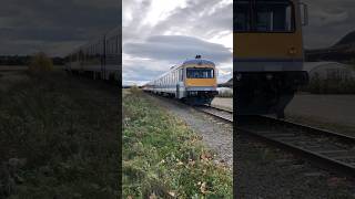 Train de Charlevoix BaieSaintPaul explore trainvideo railfans railway shorts train [upl. by Laen620]