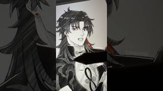 Blade drawing artshorts honkaistarrail hsrfanart bladefanart hsrblade digitalart art fanart [upl. by Viridissa]