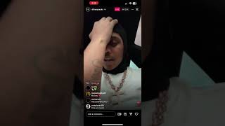 Dthang gz FREE Ig live says he has a song with Kay flock and new music soon [upl. by Lauri]