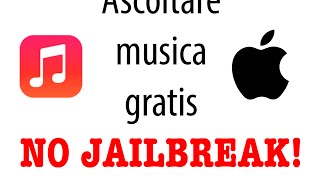 Tutorial  Come ascoltare musica GRATIS  NO JAILBREAK [upl. by Peirce671]