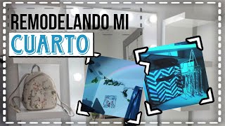 Acompáñame a Remodelar Mi Cuarto 🌊🫧 ᯓParte 1  aesthetic minimalist decoart remodeling vintage [upl. by Virgy]