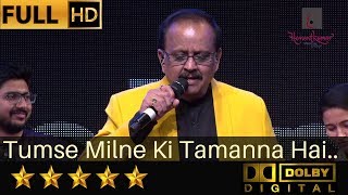 S P Balasubrahmanyam sings Tumse Milne Ki Tamanna Hai  तुमसे मिलने की तमन्ना from Saajan 1991 [upl. by Serafine]