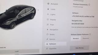 How to access Homelink settings on Tesla v 110 202144252 [upl. by Beichner]