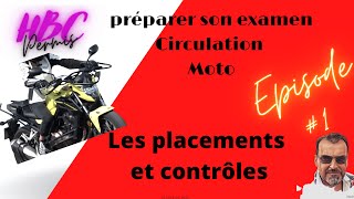 Trajectoire de sécurité en moto avec les contrôles rétro angle mort [upl. by Ybot219]