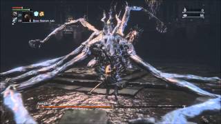 Bloodborne Defiled Amygdala Made Easy Low level Bloodtinge Build [upl. by Tniassuot493]