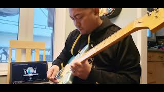 Darating din  TJ Monteverde cover on a Fender USA Jazzmaster guitar [upl. by Ellenahc95]