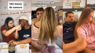 Os CASAIS mais engraçados do TikTok 4  TikTokers sendo fofos QUASE TODOS [upl. by Marentic]