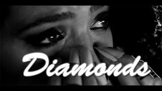 Rihanna quotDiamondsquot music video featuring Kanye West [upl. by Anera]