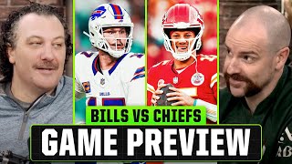 Mahomes vs Allen Who Will Reign Supreme  Bills vs Chiefs Preview [upl. by Nafis]