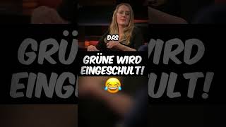 Grüne wird EINGESCHULT 😂 afd shorts [upl. by Donelson]