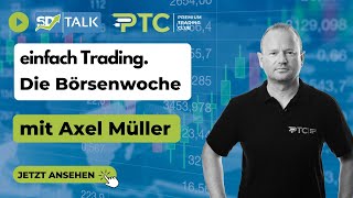 Trading BörsenWochenrück und Marktausblick für Aktien  Gold  Öl  – Premium Trading Club [upl. by Pineda]