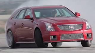 2011 Cadillac CTSV Sport Wagon  First Drive [upl. by Tolland264]