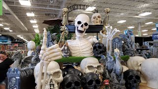 At Home Halloween 🎃 2024 Spooky Decor amp Scary Decorations  Shop With Me Walkthrough Vlog Tour Video [upl. by Enelloc]