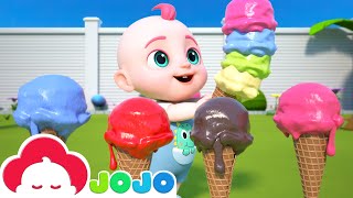 Ice Cream and Lollipop Song  Baby JoJo Nursery Rhymes amp Kids Songs [upl. by Eelsel]