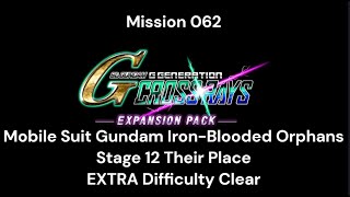 SD Gundam G Generation Cross Rays Mission 062 MSG IBO Stage 12 Their Place [upl. by Eilrahs770]