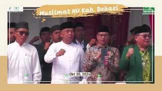 Mars Syubbanul Wathon  Muslimat NU Kabupaten Bekasi [upl. by Sommers]