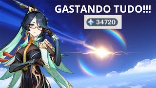 GASTANDO TUDO NO BANNER DA RETENTORA E GAMING  GENSHIN IMPACT [upl. by Elisee660]