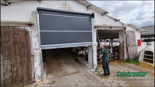 Demonstration of a Galebreaker Agridoor in Czacz Poland [upl. by Valorie322]