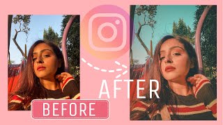 How I Edit my Aesthetic Instagram pictures  Part 1  Vitasta Bhat [upl. by Elexa39]