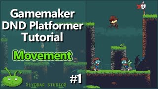 Gamemaker DND Platformer Tutorial  1 Movement [upl. by Jona]