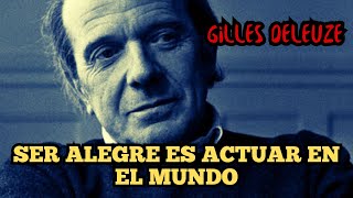 Sobre la Tristeza y la Alegría  Deleuze  Spinoza [upl. by Eissac]