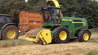 Farol Ltd  John Deere 7480i ProDrive SPFH In Action During Demonstration 13 [upl. by Netsud395]