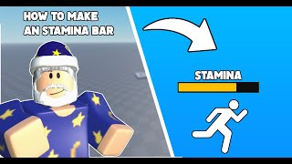 How to make an Stamina System in Roblox Studio [upl. by Socher]