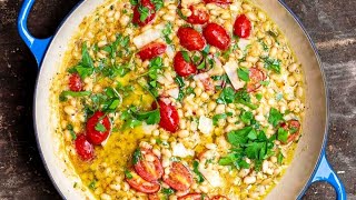 SEXIEST White Beans for Dinner in Just 15 Minutes Garlic Parmesan White Beans [upl. by Coretta24]