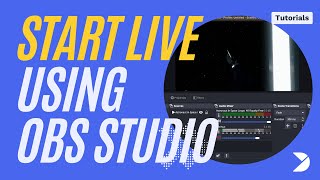 How to start live streaming using OBS Studio [upl. by Atilek]