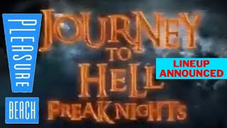 Blackpool Pleasure Beach JOURNEY TO HELL LINEUP RELEASED [upl. by Charleen]