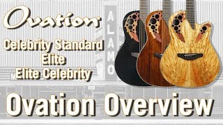 The Return of Ovation Guitars 2018  Ovation Line Review amp Overview [upl. by Grata]