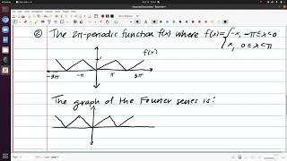 Fourier Series Video 6  Fourier Convergence Theorem [upl. by Hauck]