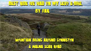 Coniston  Lake District mountain biking  walna scar road  Lakes MTB [upl. by Asial768]