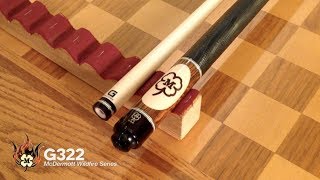 McDermott G322 Wildfire Pool Cue [upl. by Havstad]