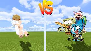 LUFFY GEAR 5 VS CARRTOON NETWORK PIBBY MINECRAFT [upl. by Aneryc]