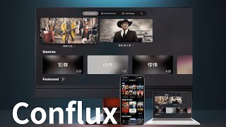 SwiftUI重构苹果全平台媒体播放器Conflux上手体验CC字幕） [upl. by Mattie]