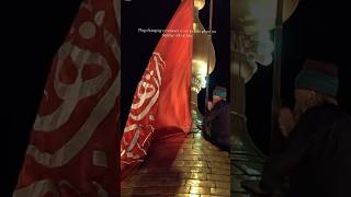 Noha Matam Yaa Hussain ibneAli moharram shortsfeed imamhussain karbala muhammadﷺ parchamkushai [upl. by Tnecillim]