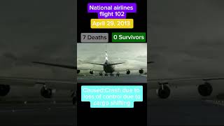 National Airlines Flight 102 crash plane shorts [upl. by Neron]