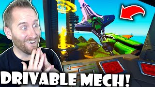 I Made a FULLY DRIVABLE MECH in Fortnite [upl. by Drobman]