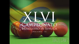 3º dia do Campeonato Brasileiro de Sinuca 2024  CriciúmaSC [upl. by Imoan]