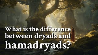 What is the difference between dryads and hamadryads Greek Mythology Story [upl. by Yrelav654]