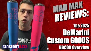 2025 DeMarini The GOODS Custom BBCOR Overview [upl. by Manvel]