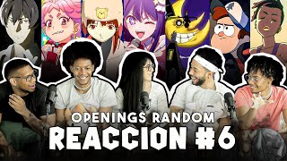 Reaccionando a Openings RANDOM  PARTE 6 [upl. by Cory]