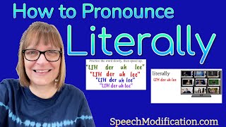 How to Pronounce Literally Learn and Shadow for Fluent Speech [upl. by Subak]